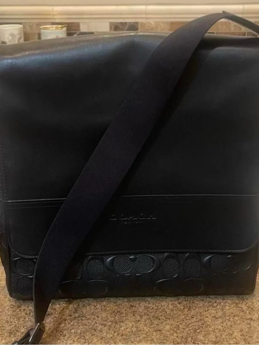 COACH messenger bag